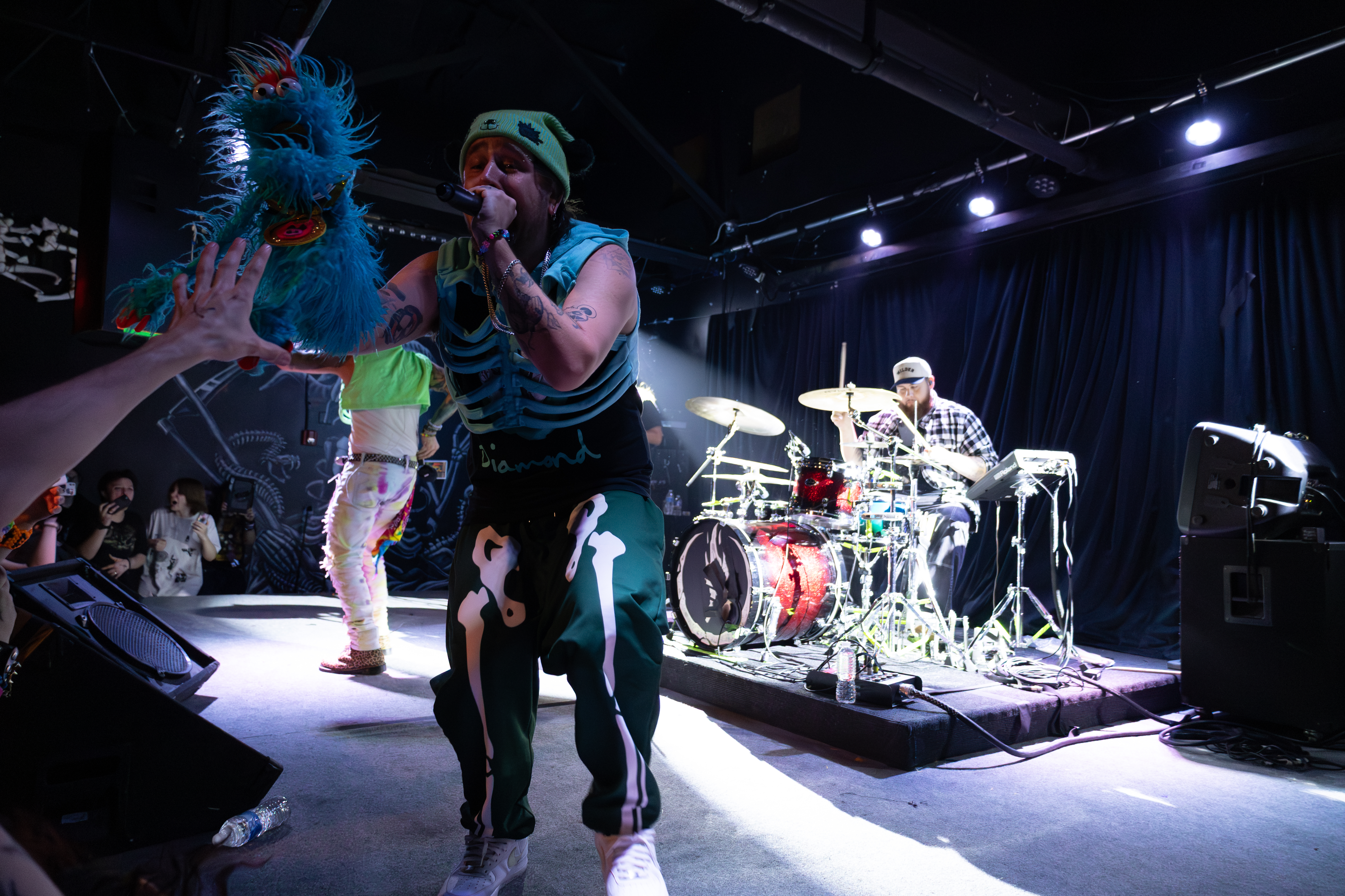brokeNCYDE performing at Chapel of Bones in Raleigh